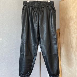 New peace love world vegan pants women Sz 8